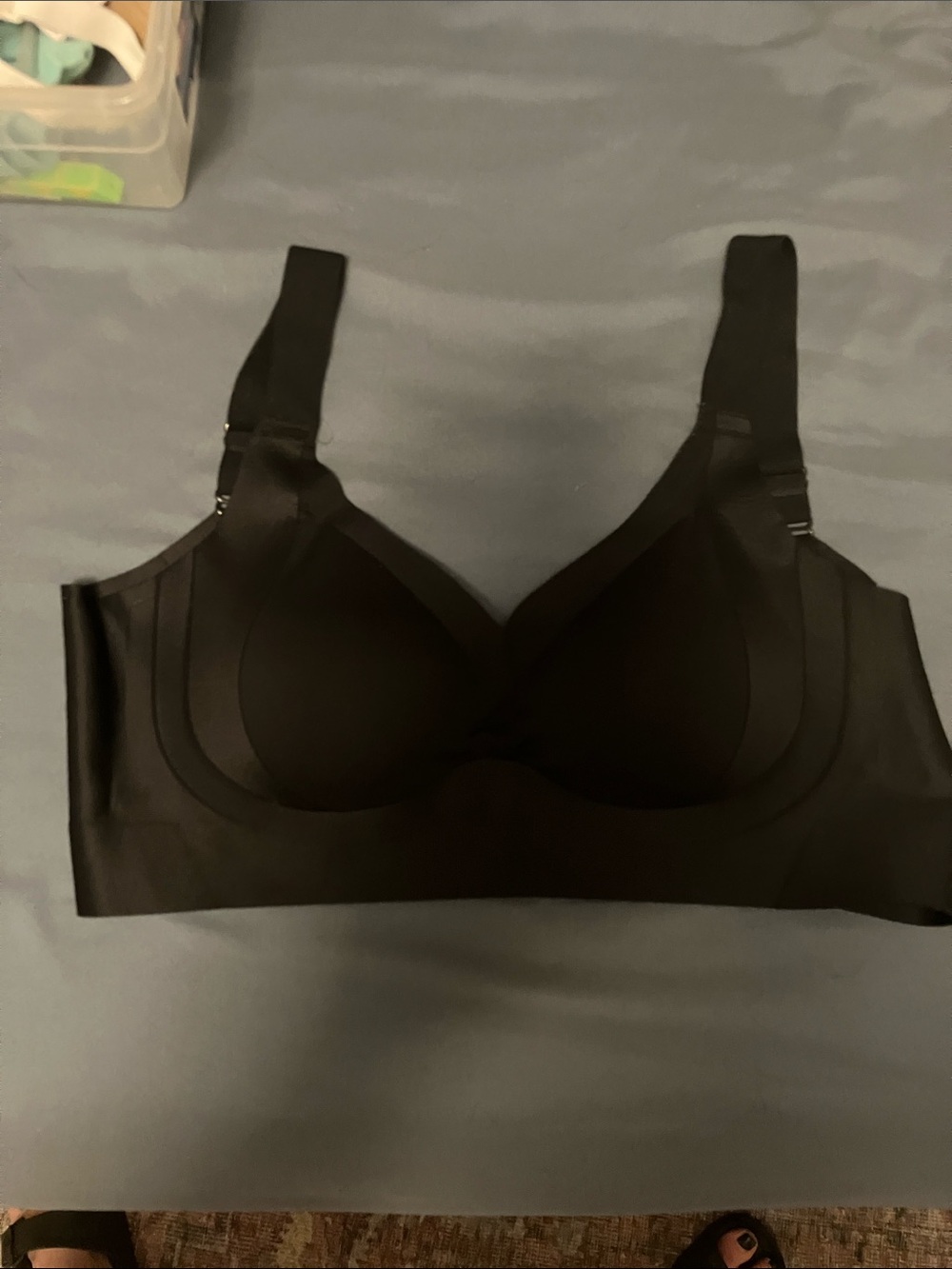 Shecurve Full Coverage Jelly Smoothing Black Bra